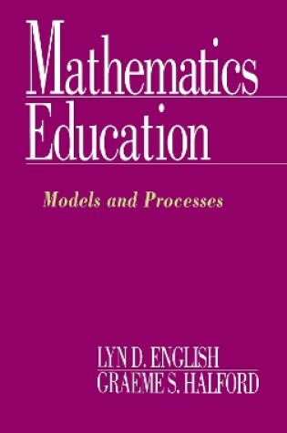 Cover of Mathematics Education