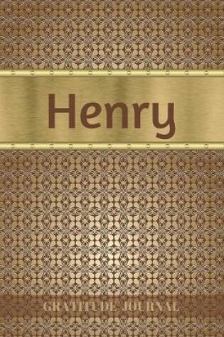 Cover of Henry Gratitude Journal