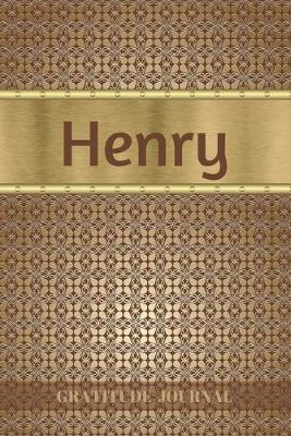 Book cover for Henry Gratitude Journal
