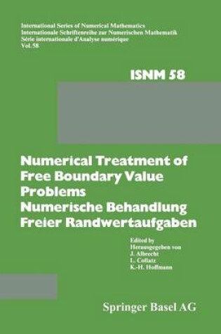 Cover of Numerical Treatment of Free Boundary Value Problems / Numerische Behandlung freier Randwertaufgaben
