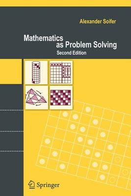 Book cover for Mathematics as Problem Solving