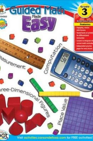 Cover of Guided Math Made Easy, Grade 3