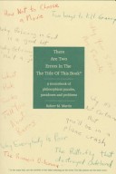 Book cover for There Are Two Errors in the