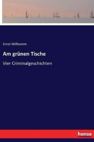 Cover of Am gr�nen Tische