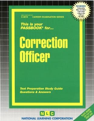 Book cover for Correction Officer