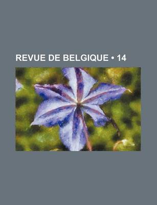 Book cover for Revue de Belgique (14)