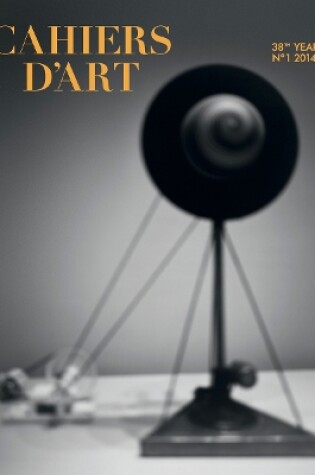 Cover of Cahiers d’Art N°1, 2014: Hiroshi Sugimoto: 38th Year, 100th issue