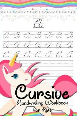 Cover of Cursive Handwriting Workbook for Kids