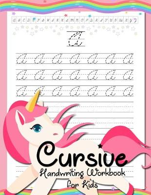 Cover of Cursive Handwriting Workbook for Kids