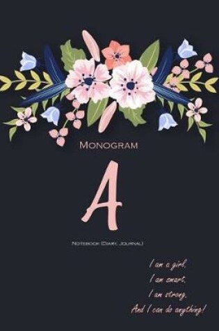 Cover of Monogram 'A' Notebook (Diary, Journal)