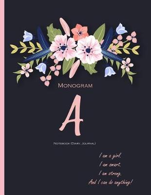 Book cover for Monogram 'A' Notebook (Diary, Journal)