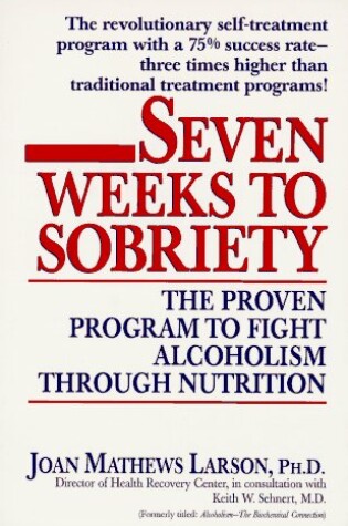 Cover of Seven Weeks to Sobriety