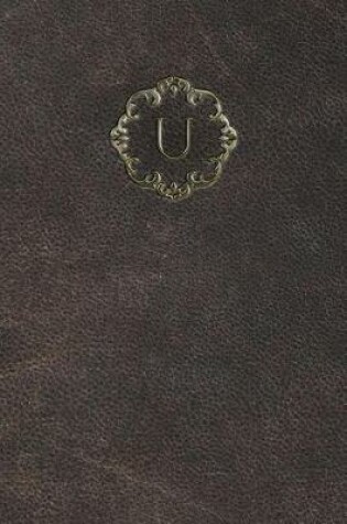 Cover of Monogram "U" Blank Book