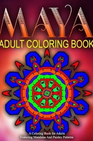 Cover of MAYA ADULT COLORING BOOKS - Vol.20