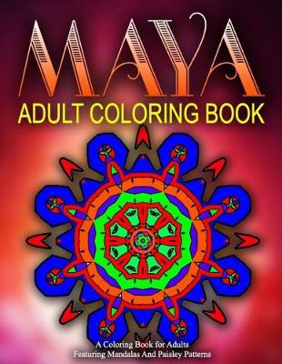 Book cover for MAYA ADULT COLORING BOOKS - Vol.20