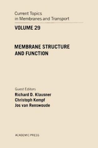 Cover of Curr Topics in Membranes & Transport V29