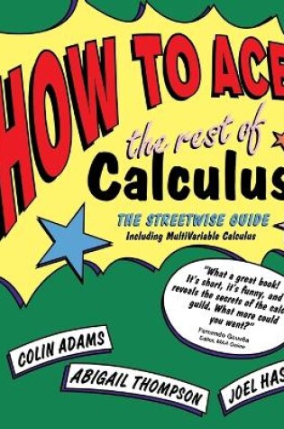 Cover of How to Ace the Rest of Calculus