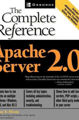 Cover of Apache Server 2.0: The Complete Reference