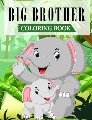 Book cover for Big Brother Coloring Book