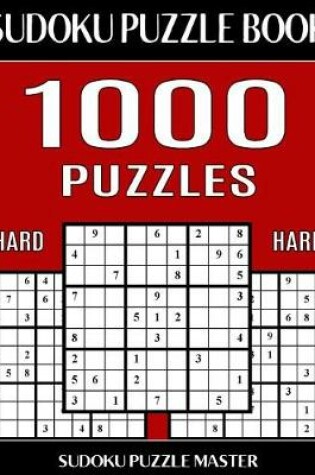 Cover of Sudoku Puzzle Book 1,000 Hard Puzzles, Jumbo Bargain Size Book