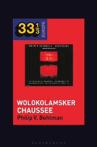 Cover of Heiner Müller and Heiner Goebbels’s Wolokolamsker Chaussee