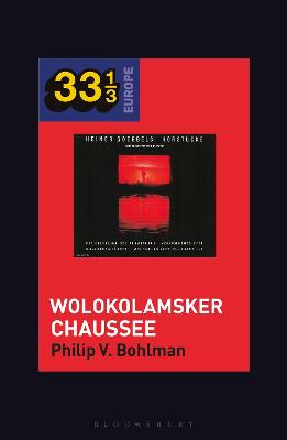 Cover of Heiner Müller and Heiner Goebbels’s Wolokolamsker Chaussee