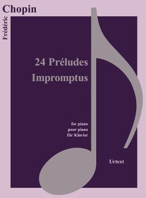 Book cover for 24 Preludes, Impromptus