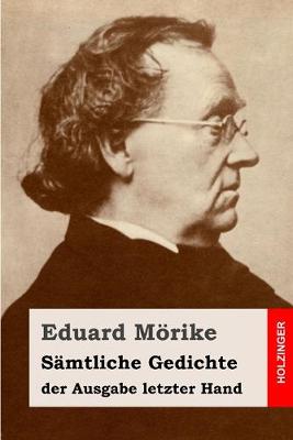 Book cover for Sämtliche Gedichte der Ausgabe letzter Hand