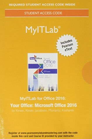 Cover of Mylab It with Pearson Etext -- Access Card -- For Your Office