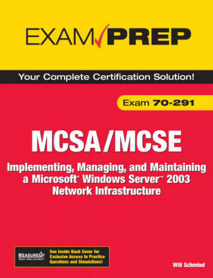 Book cover for Valuepack: MCSE 70-294 Exam Prep: Planning, Implementing, and Maintaining a Microsoft Windows Server 2003 Active Directory Infastructure /MCSA/MCSE 70-291 Exam Prep: Planning and Maintaining  a Microsoft Windows Server 2003 network Infastructure