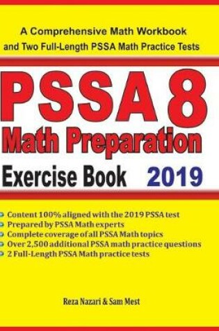 Cover of PSSA 8 Math Preparation Exercise Book