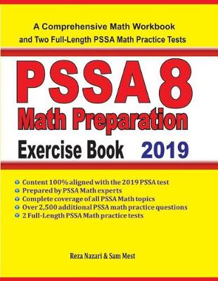 Book cover for PSSA 8 Math Preparation Exercise Book