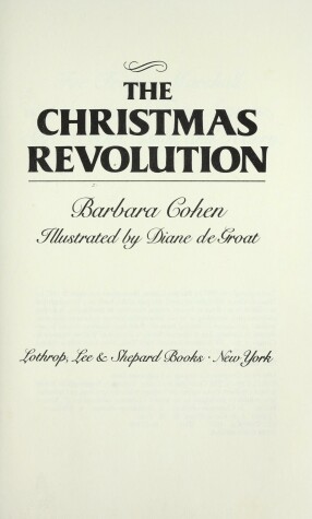 Book cover for The Christmas Revolution