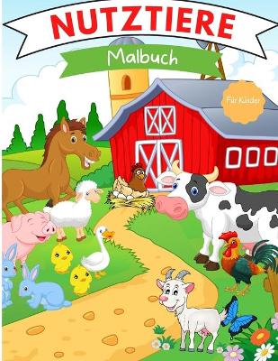 Book cover for Malbuch für Nutztiere