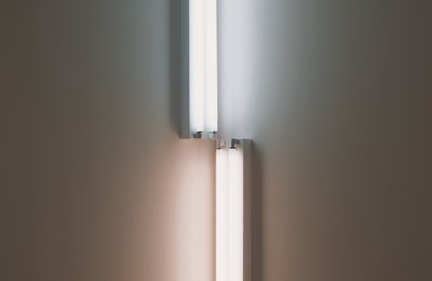 Book cover for Dan Flavin