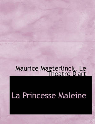 Book cover for La Princesse Maleine
