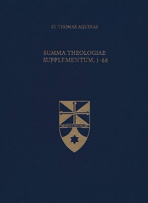 Book cover for Summa Theologiae Supplementum, 1-68 (Latin-English Edition)