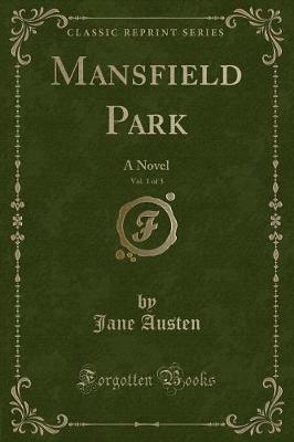 Book cover for Mansfield Park, Vol. 1 of 3