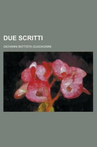 Cover of Due Scritti