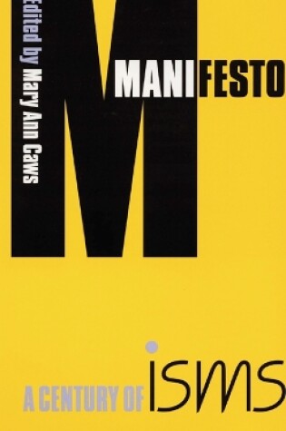 Cover of Manifesto