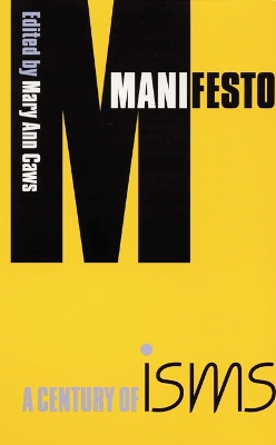 Book cover for Manifesto