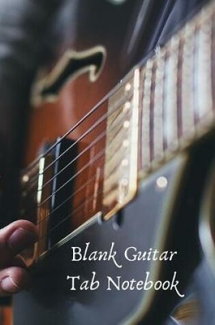 Cover of Blank Guitar Tab Notebook