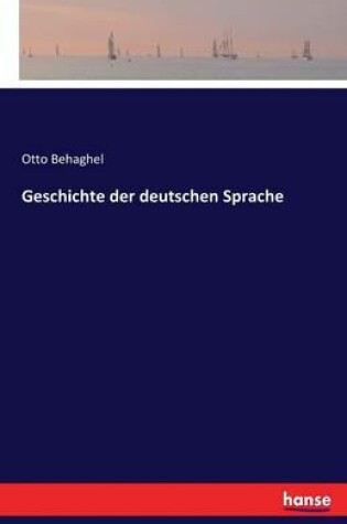 Cover of Geschichte der deutschen Sprache