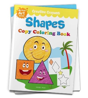 Book cover for Shapes Colouring Book