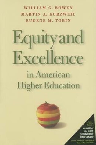 Cover of Equity and Excellence in American Higher Education