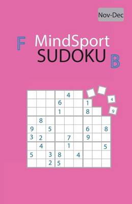 Book cover for Mindsport Sudoku Nov - Dec