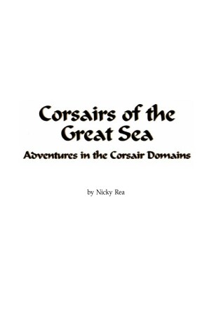 Cover of Corsairs of Great Sea Sourcebx