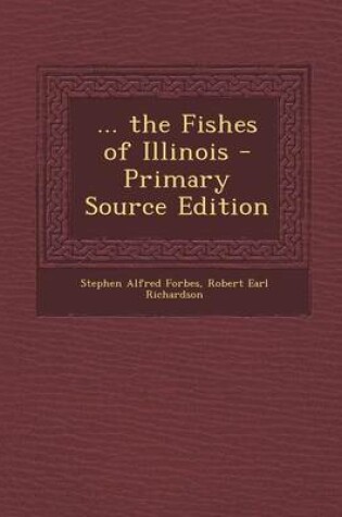 Cover of ... the Fishes of Illinois