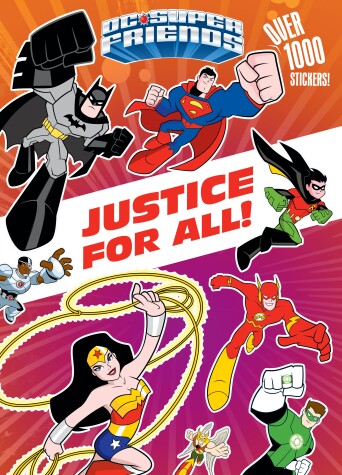 Book cover for Justice for All! (DC Super Friends)