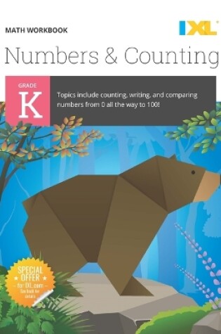 Cover of Kindergarten Numbers and Counting Workbook (IXL Workbooks)